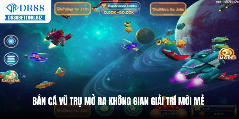 Bắn Cá Vũ Trụ mở ra không gian giải trí mới mẻ